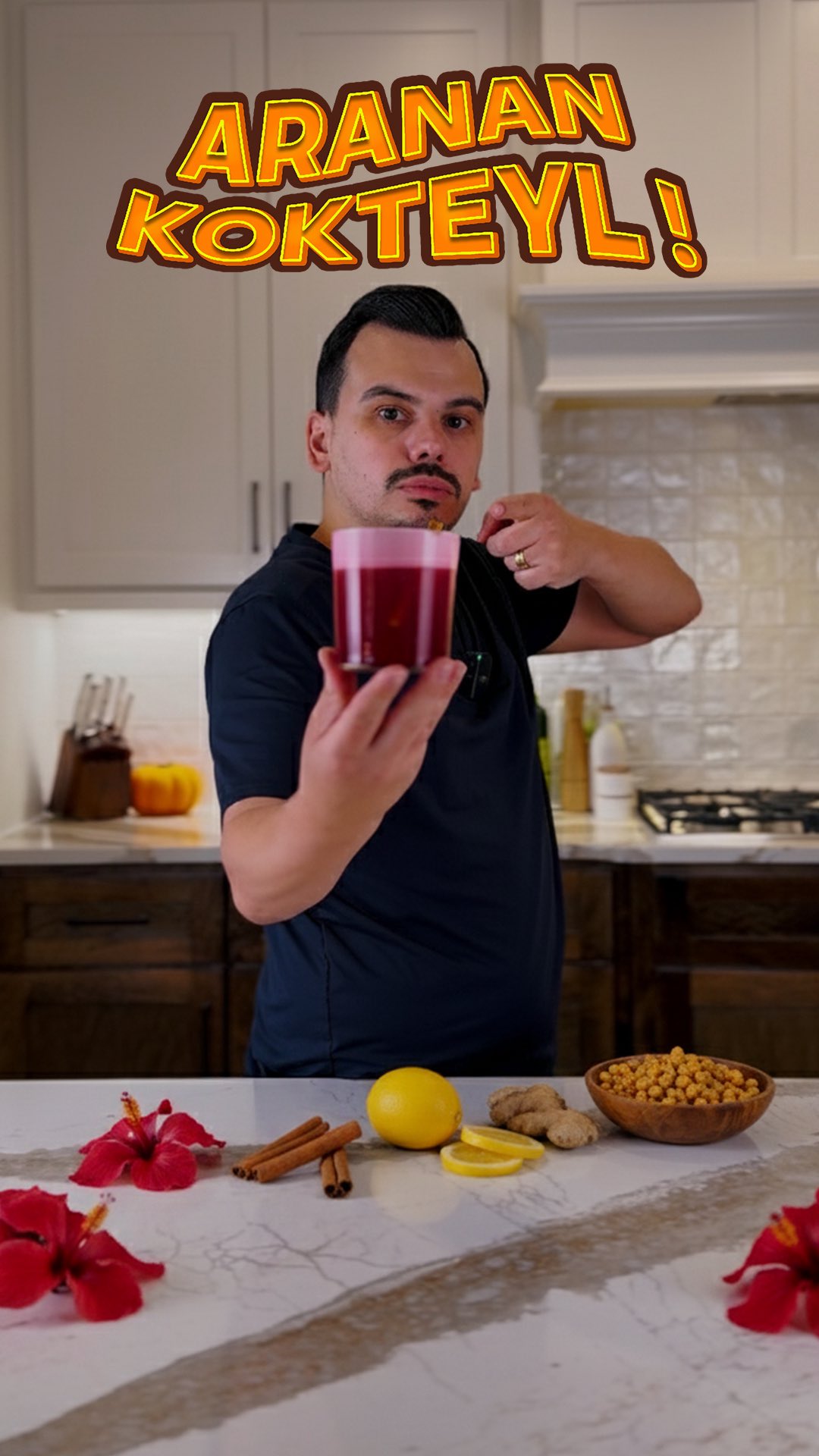 Tatlı, Ekşi, Baharatlı Hibiskus Kokteylin Sırrı