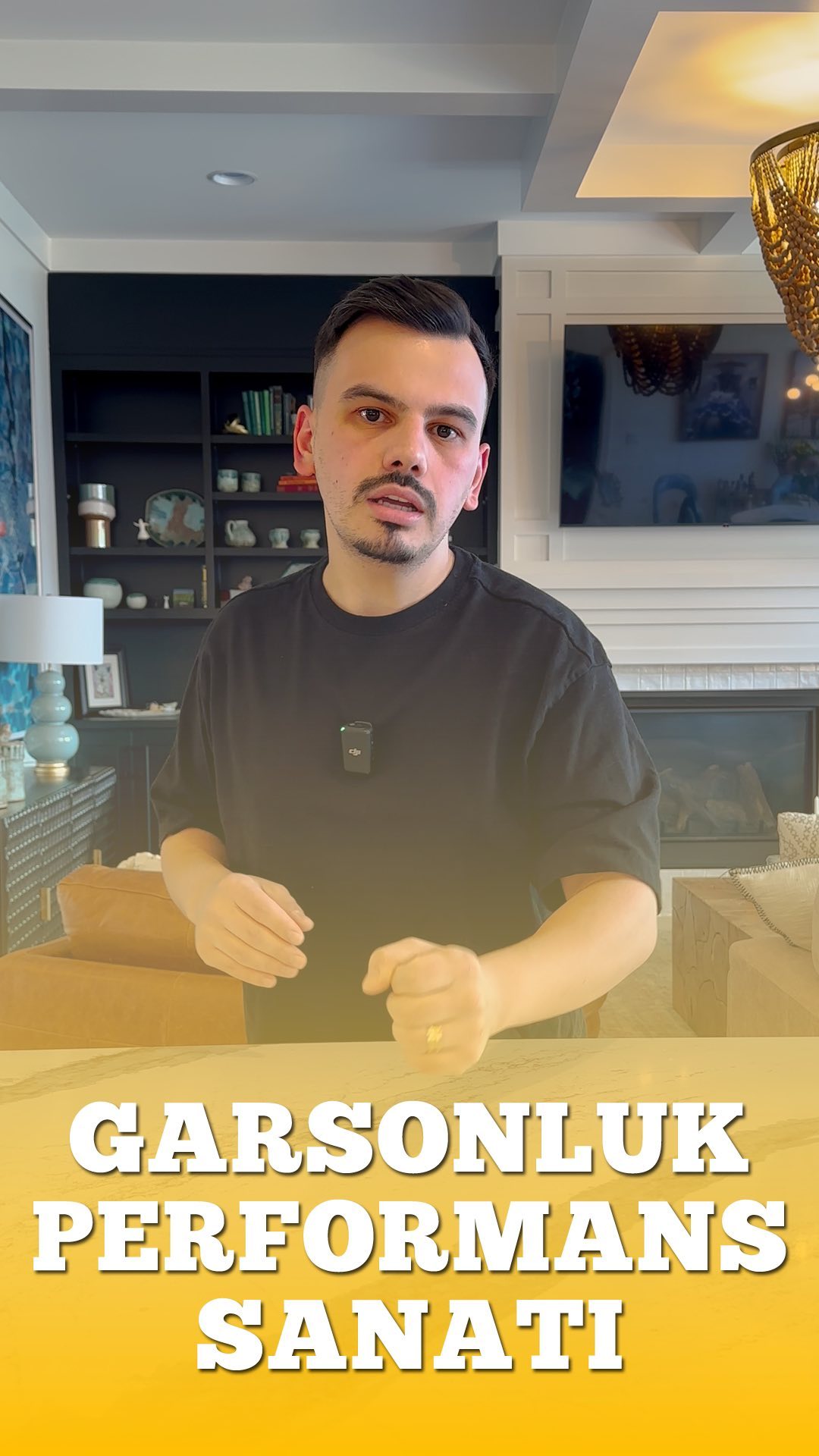 Garsonluk bir Performans Sanatıdır