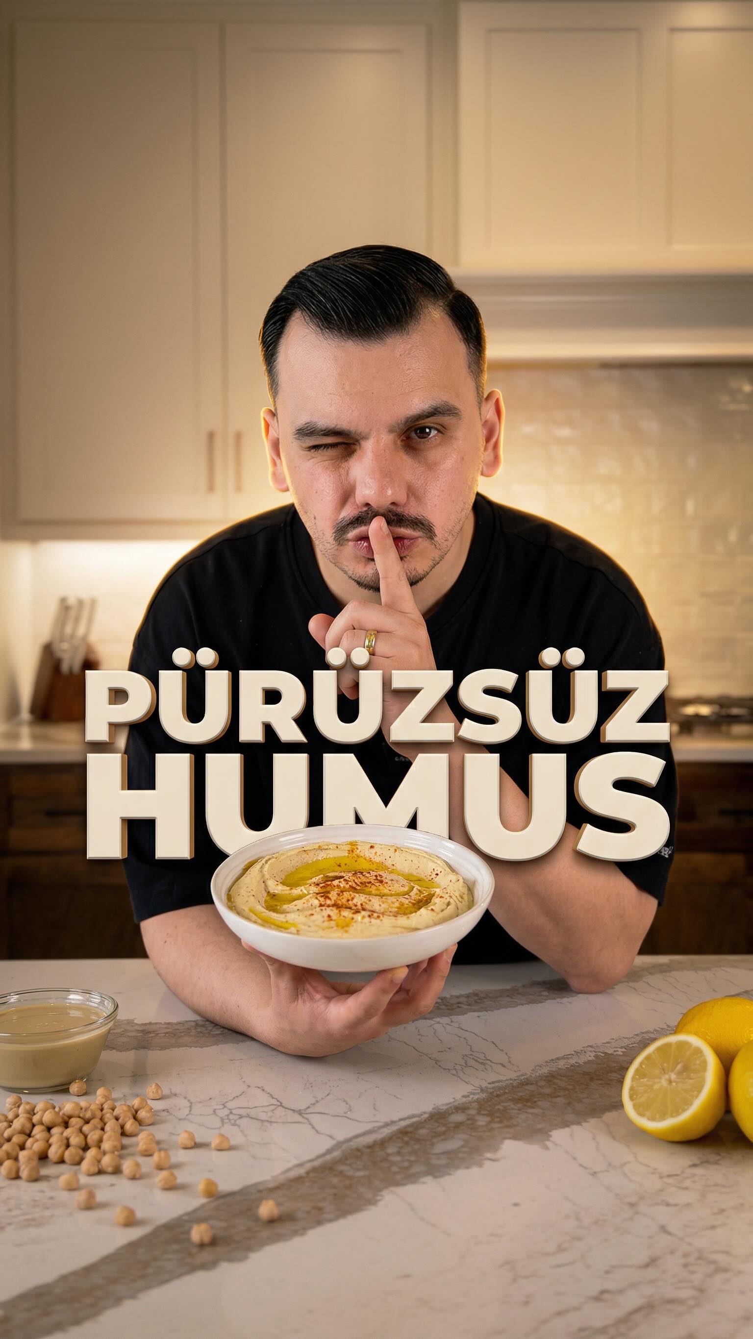 Evde Pürüzsüz Humus Tarifi - 5 Dakikada Hazır!