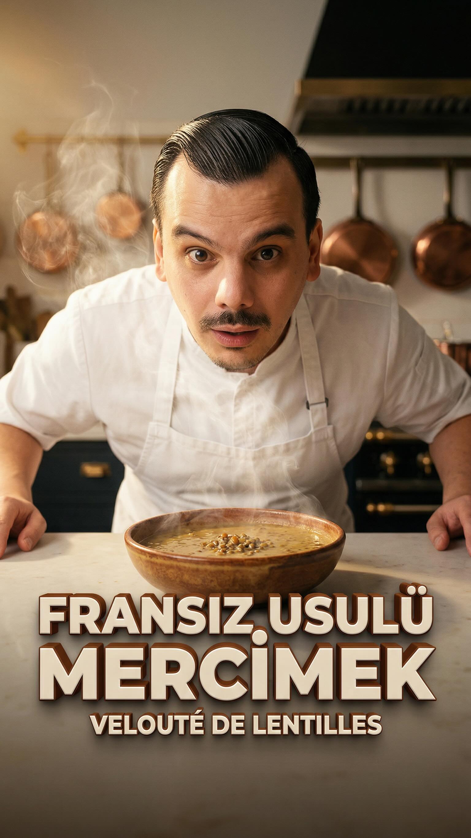 Fransız Tarzı Mercimek Çorbası