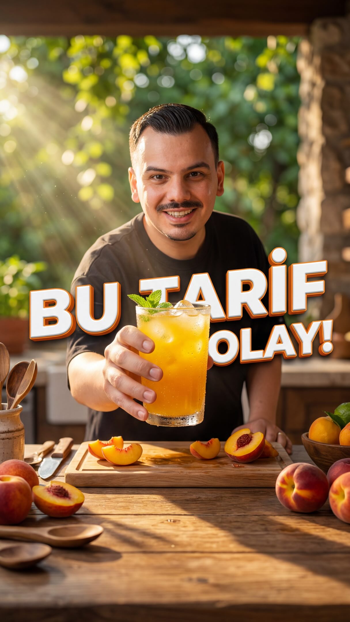 Şeftalili Aqua Fresca: Meksika'nın Serinletici İçeceği