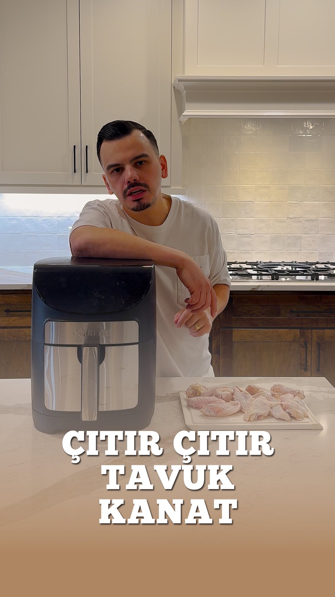 Air Fryer'da Çıtır Tavuk Kanatları Tarifi