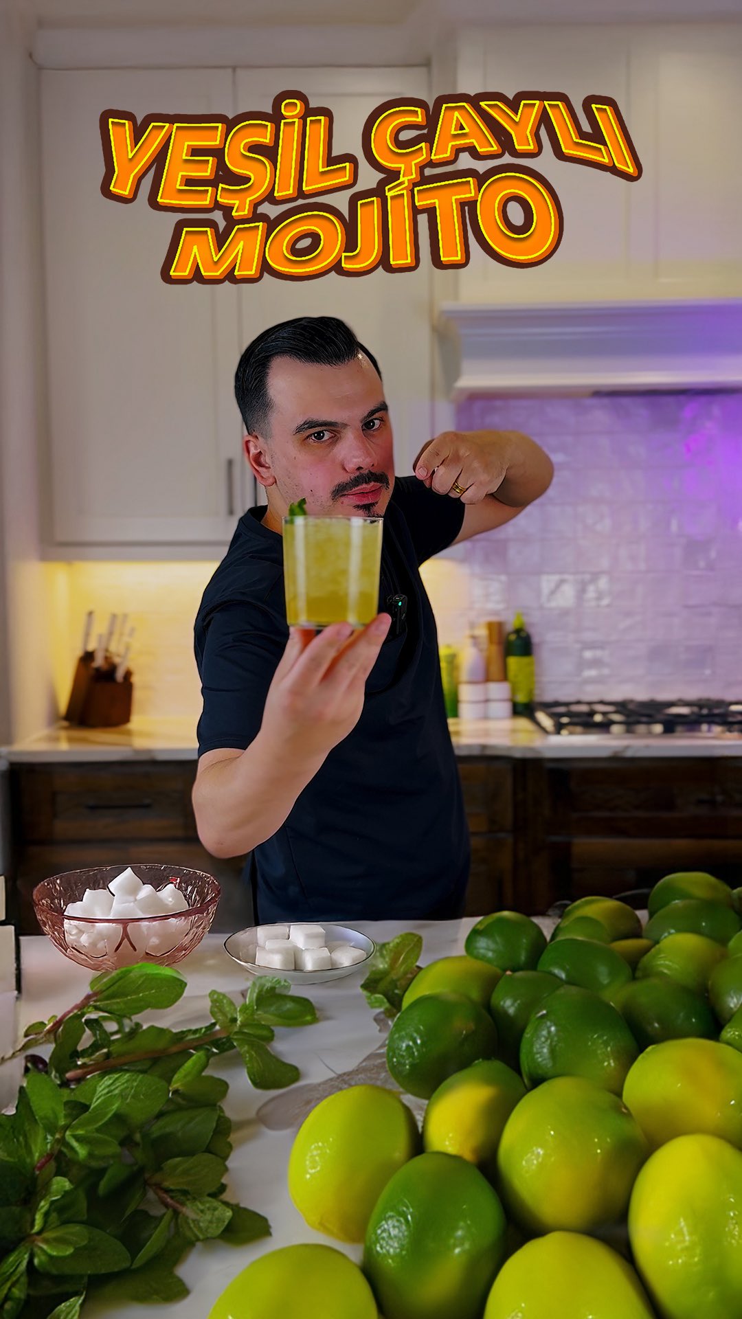 Yeşil Çaylı Mojito: Yazın En Serinletici Kokteyли