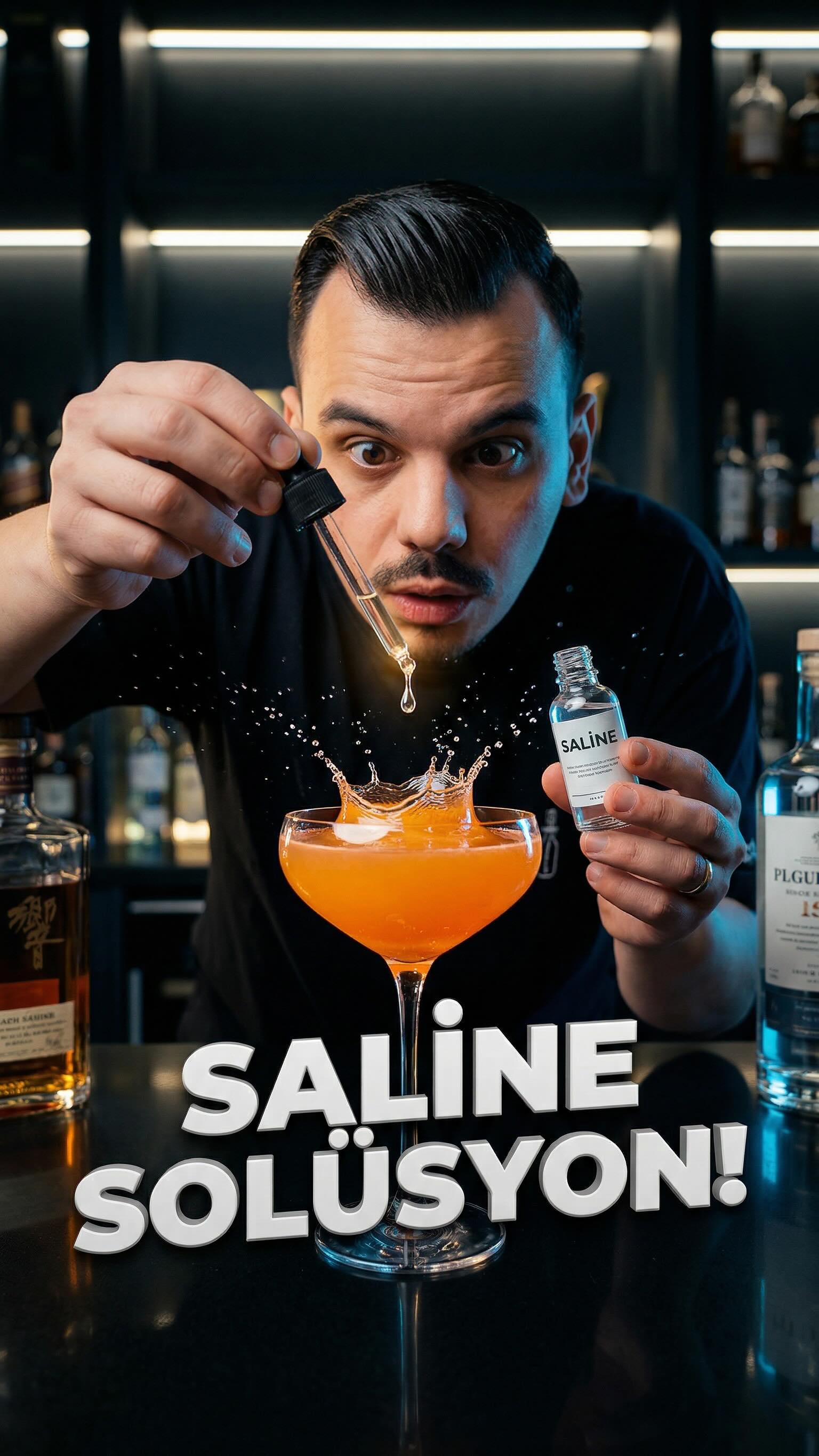 Kokteyllerin Sırrı: Saline Solüsyon Tarifi