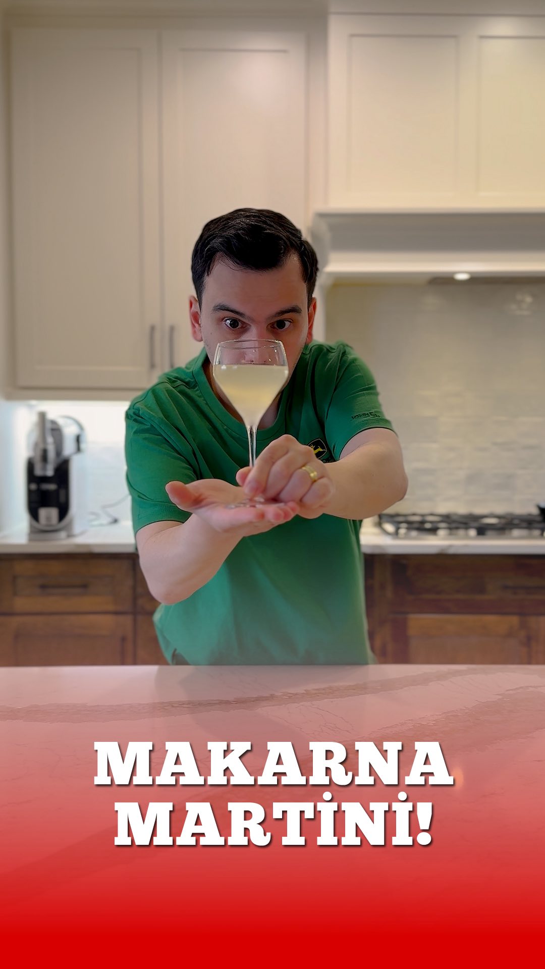 Makarna Martini: Deneysel Kokteyl Tarifi