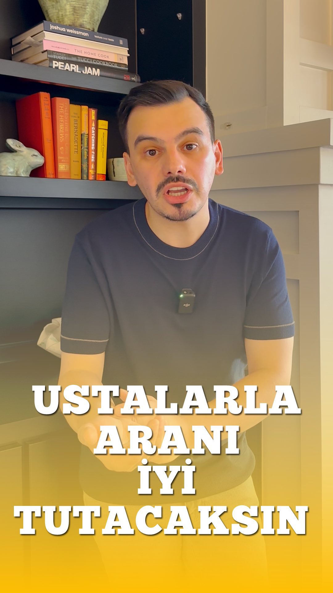 Ustalarla aranızı iyi tutacaksınız