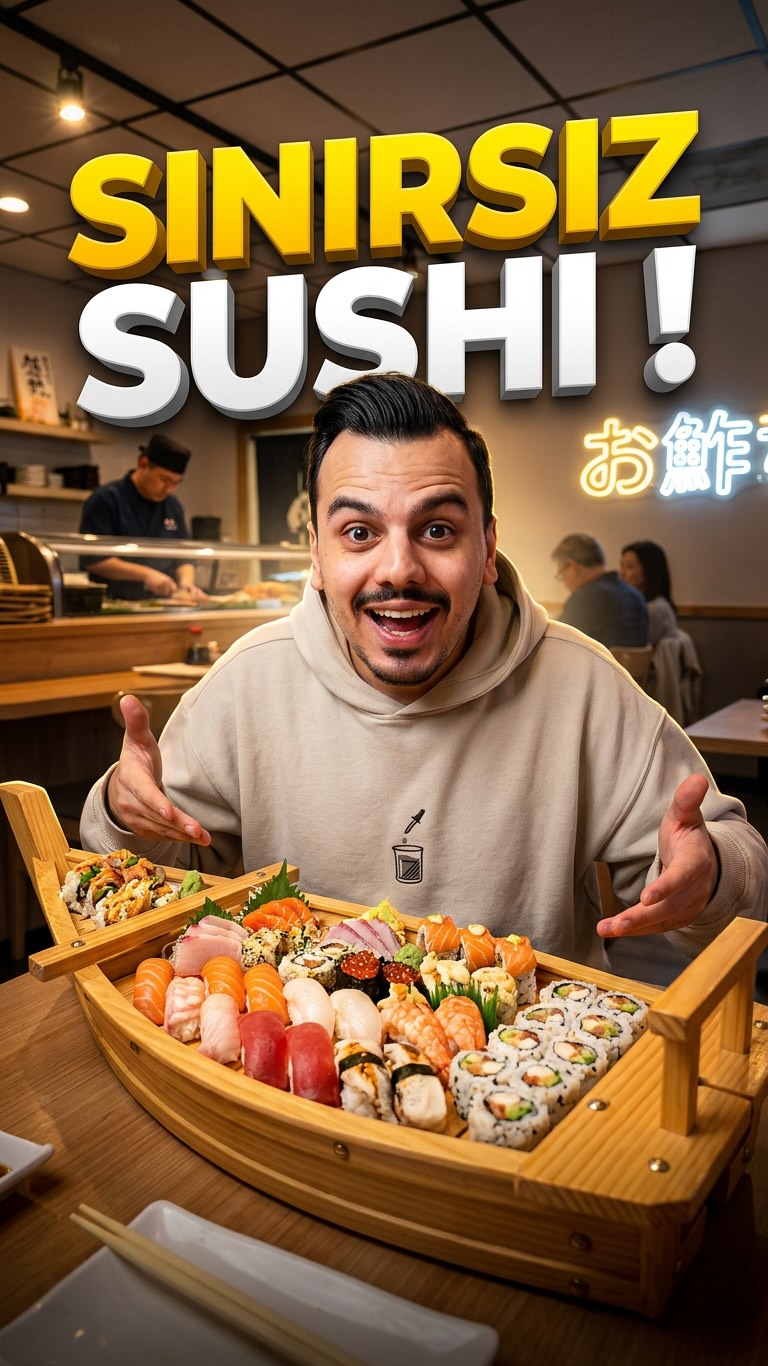 Sınırsız Sushi Konsepti: İlk Deneyim