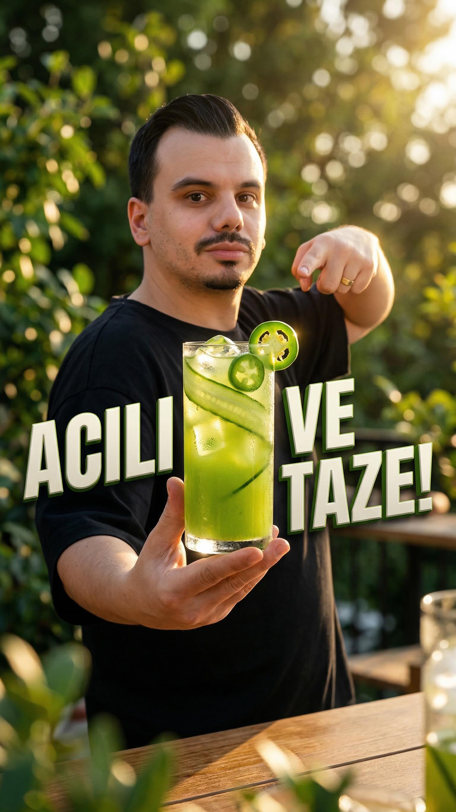 Salatalık ve Jalapeno Kokteyli - Tarif