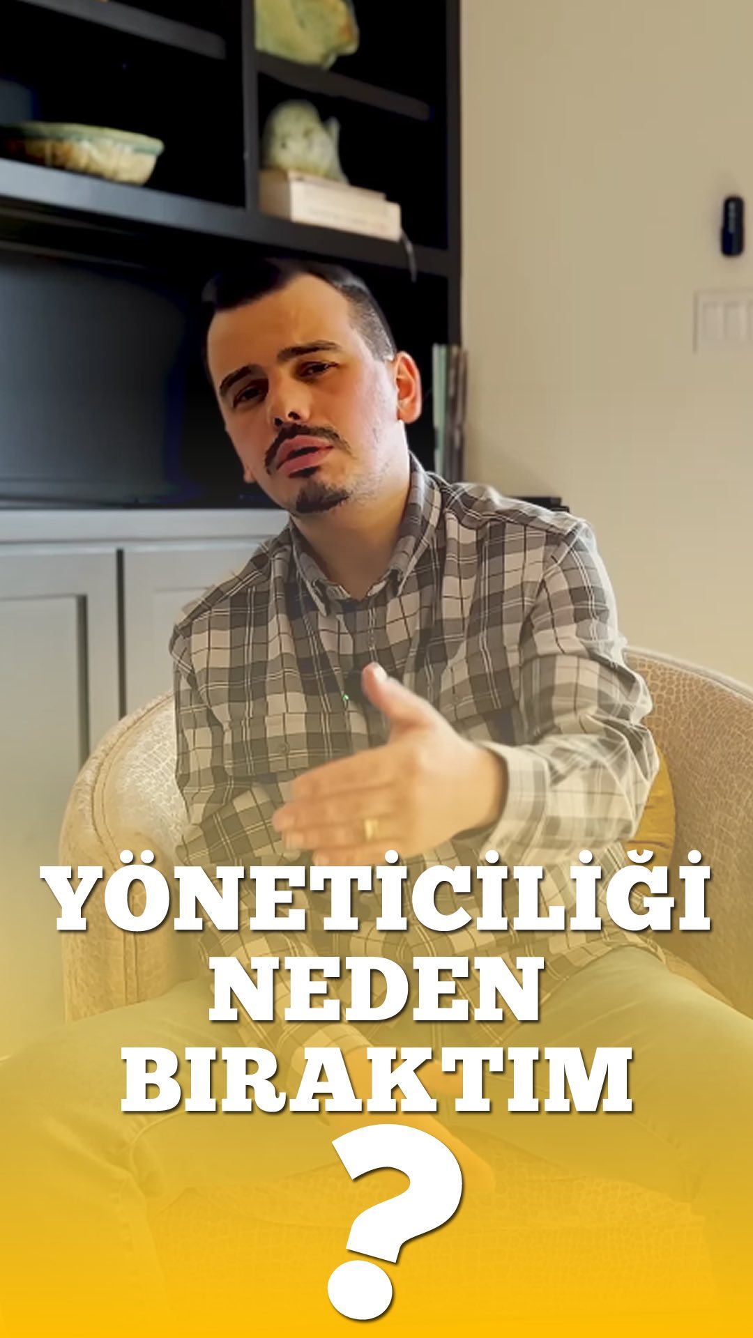 Neden yöneticiliği bıraktım?