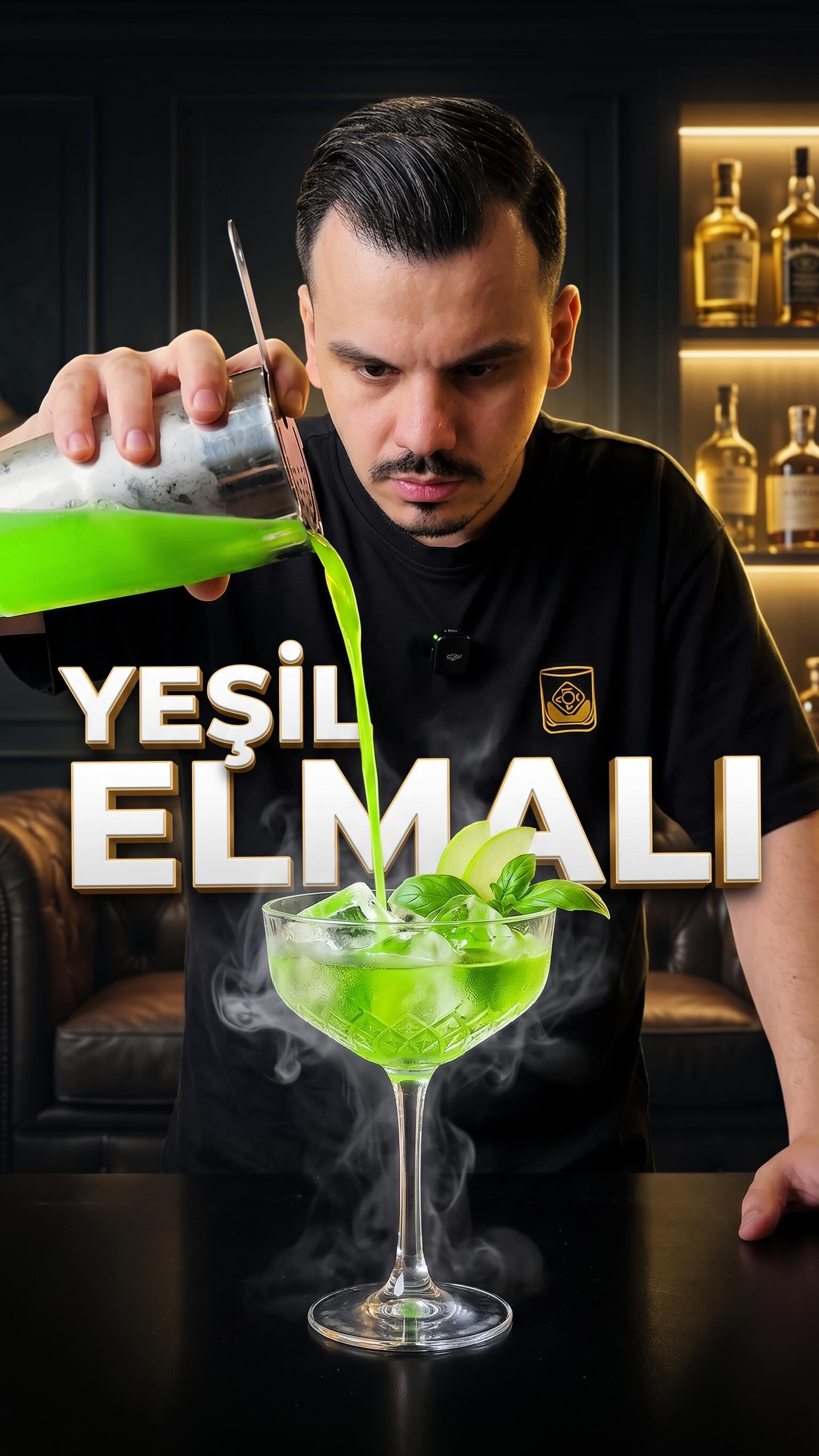Yeşil Elma & Fesleğen Kokteyil