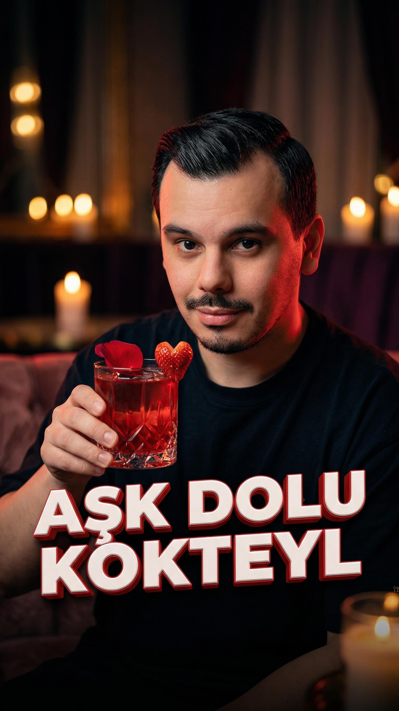 Sevgililer Günü Vişneli Cin Kokteyли - Sürpriz Sonlu!