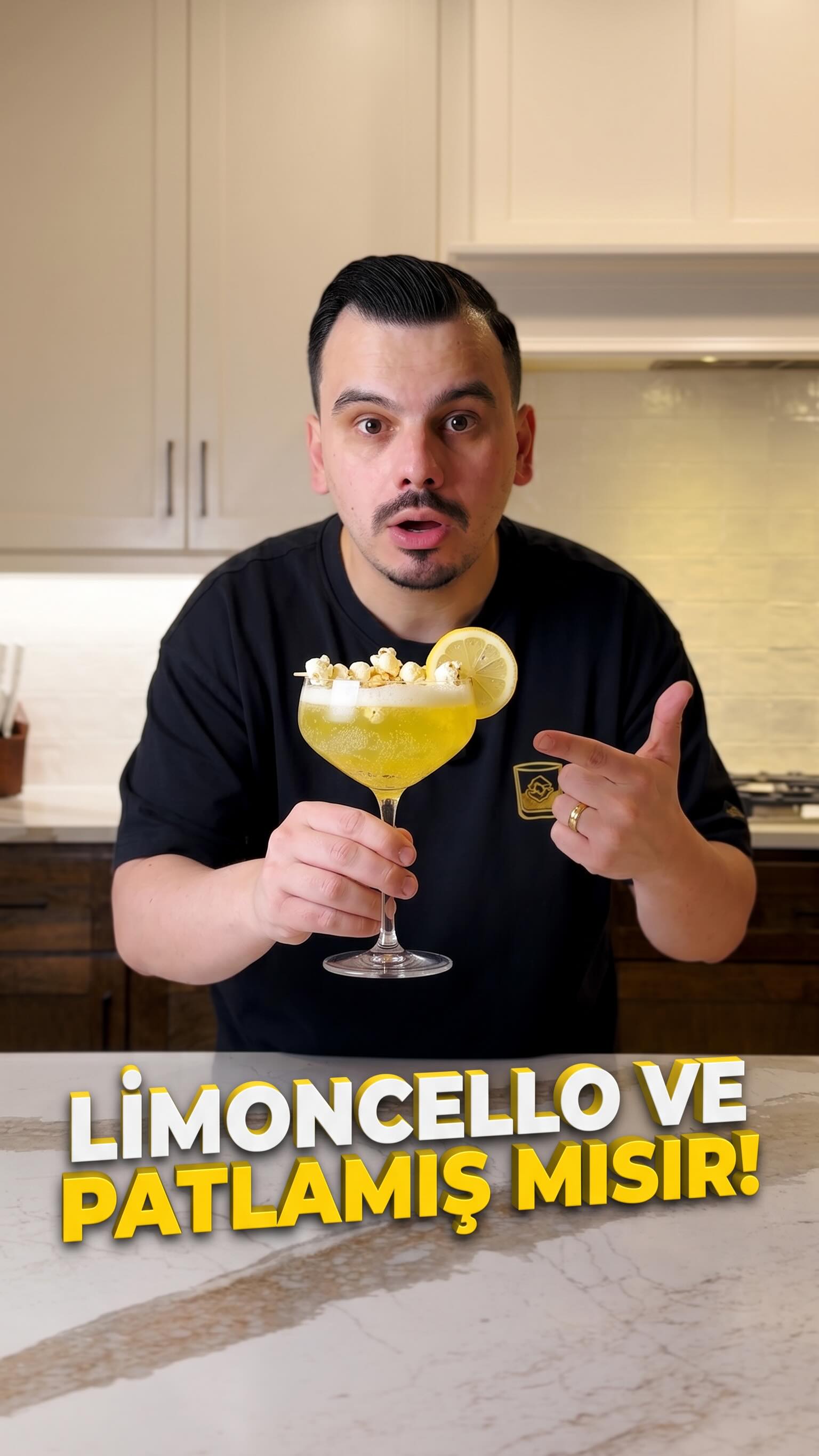 Patlamış Mısır Infusyonlu Cin Kokteyли
