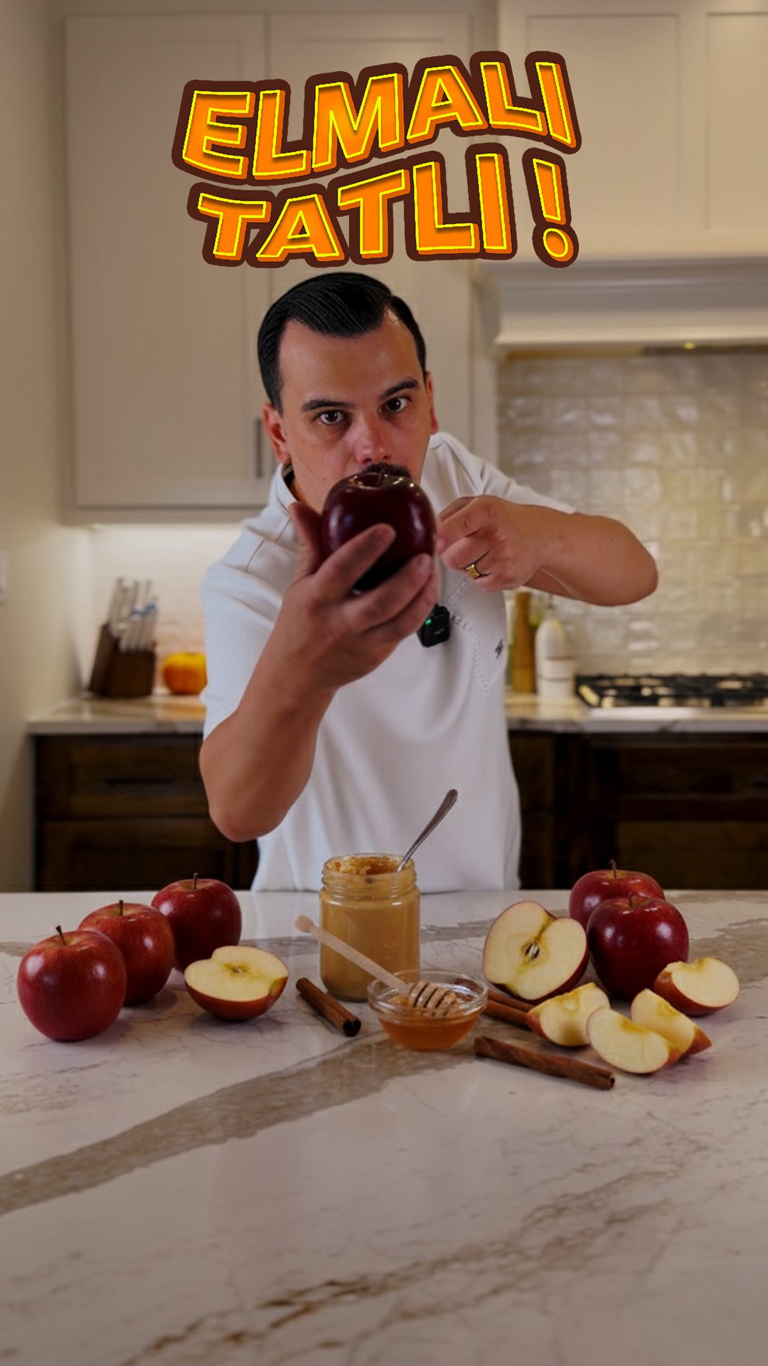 Air Fryer'da 15 Dakikada Elmalı Tatlı