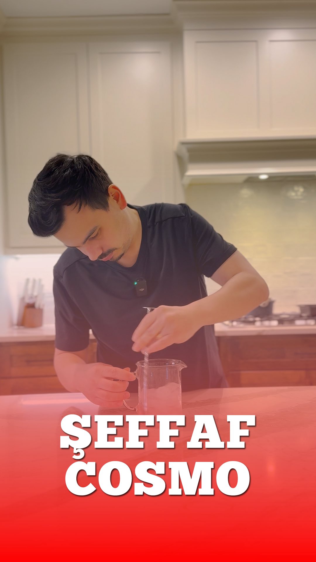 Şeffaf Cosmopolitan: Milk Washed Kokteyl Tarifi